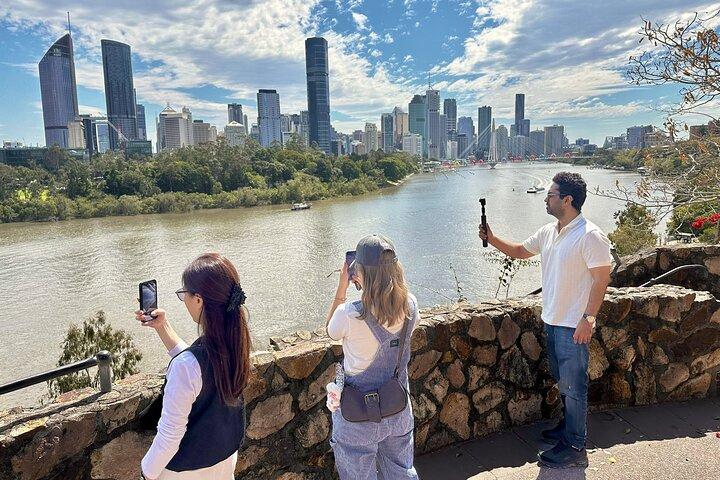 Brisbane Sightseeing Tour mit dem Bus : Landschaftliche Lagen & Morgentee