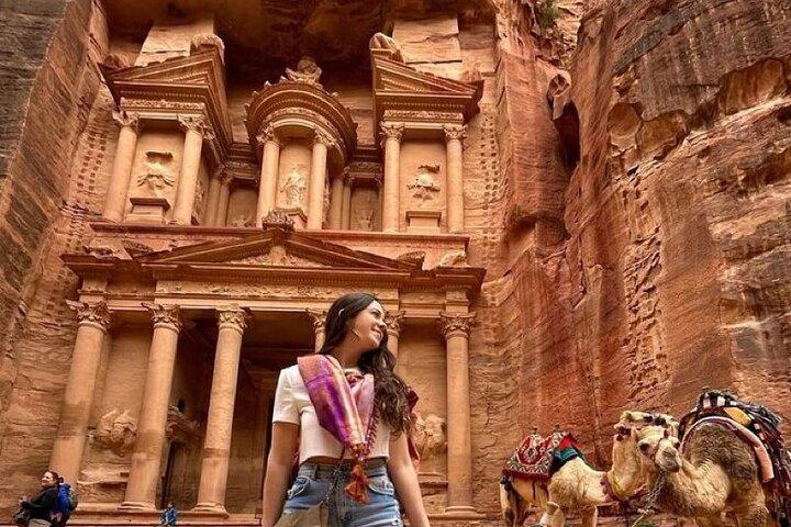 2 - Tour de um dia na Jordânia: Petra, Wadi Rum e Mar Morto a partir de Amã