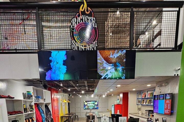 Atlanta Creative Fun : Bicycle Spin Art Experience