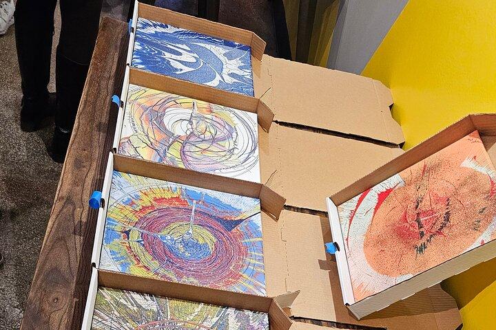Atlanta Creative Fun : Bicycle Spin Art Experience