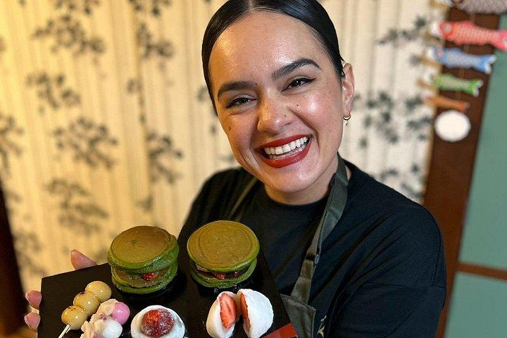 渋谷近郊でもち抹茶グルテン無料和菓子教室