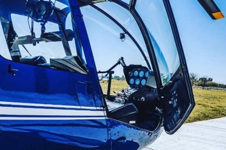 Helikopteröverflygning i Buenos Aires