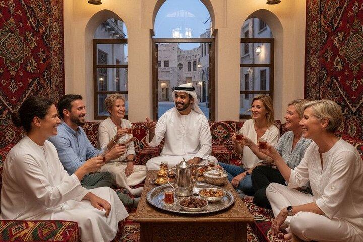 Authentieke oude Dubai, soeks, proeverijen en lokale boottour