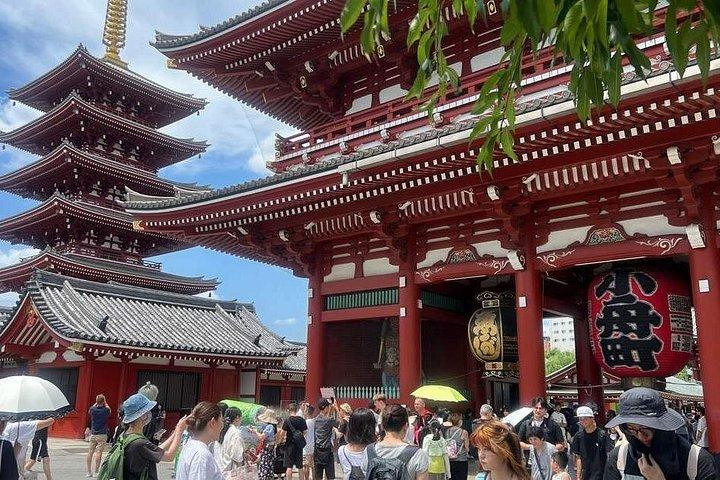 Tokyo : Asakusa Senso-ji Temple & Gamla Stan Walking Tour