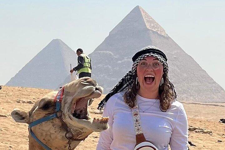 All inclusive Giza-pyramids,camel ride,lunch&inside pyramids