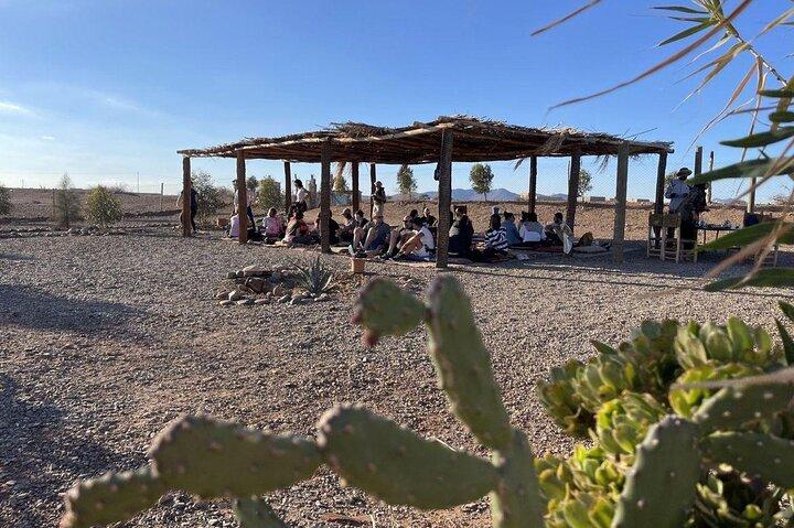 Cykeltur i Marrakesh ørkenen