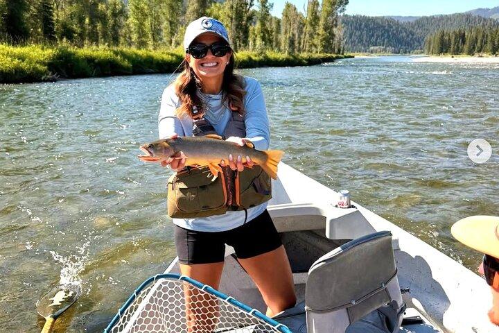 Halvdags guide fly fisketur fra Jackson Hole