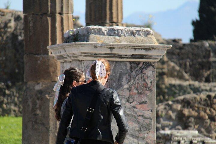 Transfert privé depuis Rome avec visite de Pompéi