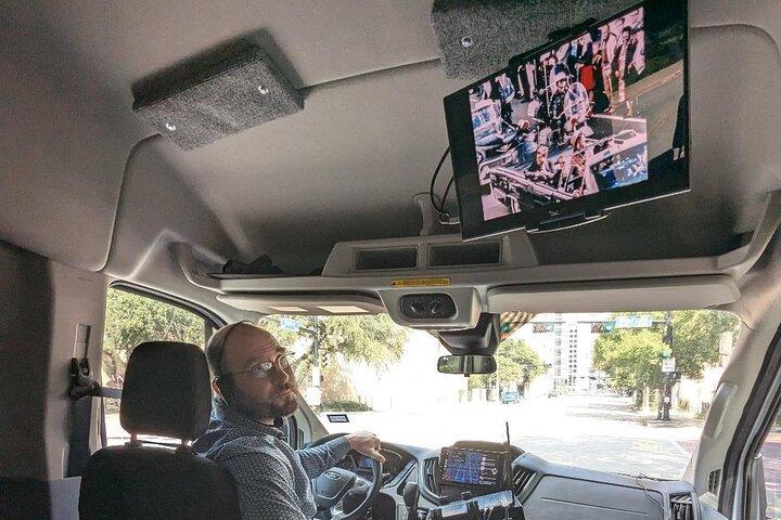 65 Minutos JFK Assassination Walking e Van Tour