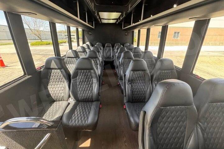 Mini bus de luxe 24 passagers