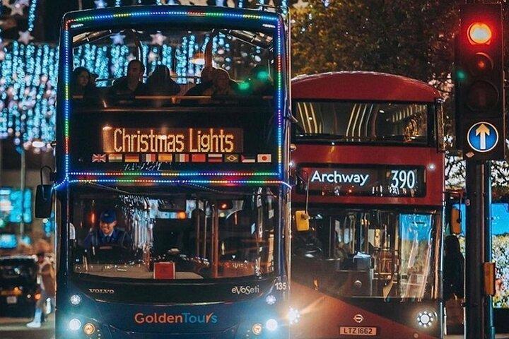 London Christmas Lights Night Tour com Guia ao Vivo