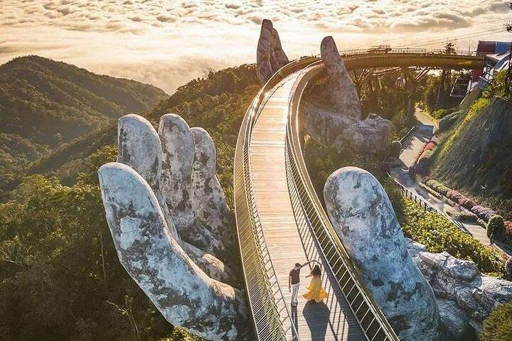 Golden Bridge og Ba Na Hills Private Luxury Tour fra Da Nang