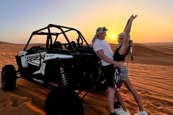 Vip Desert Safari Pick/Drop, Camel BBQ, Live Show Quad Optional