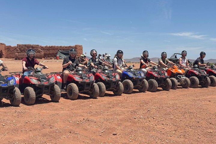 Quad safari and Camel Ride in Marrakech Desert