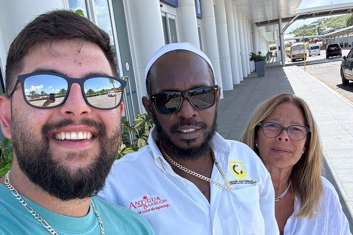 Antigua Privater Flughafentransfer (ANU) Hin- und Rückflug zu allen Resorts