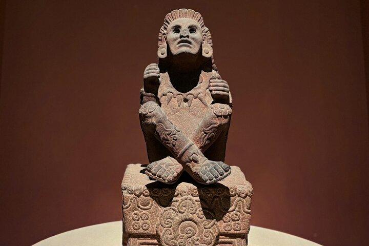 Antropologiska museet och Chapultepec slott med specialister