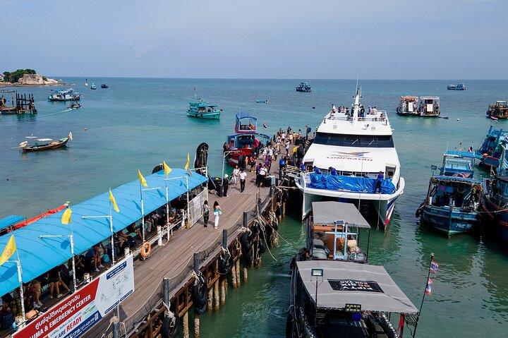 Traslado desde Koh Samui a Krabi en Catamarán y Autobús o Van