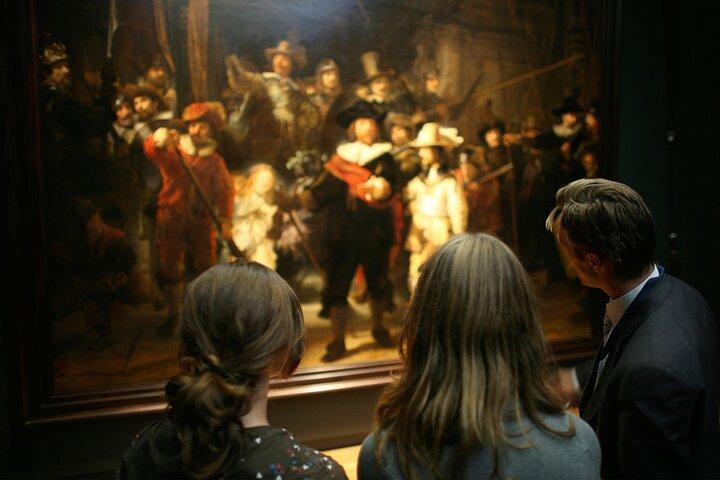 Amsterdam: Rijksmuseum Tour med inträdesbiljetter (liten grupp)