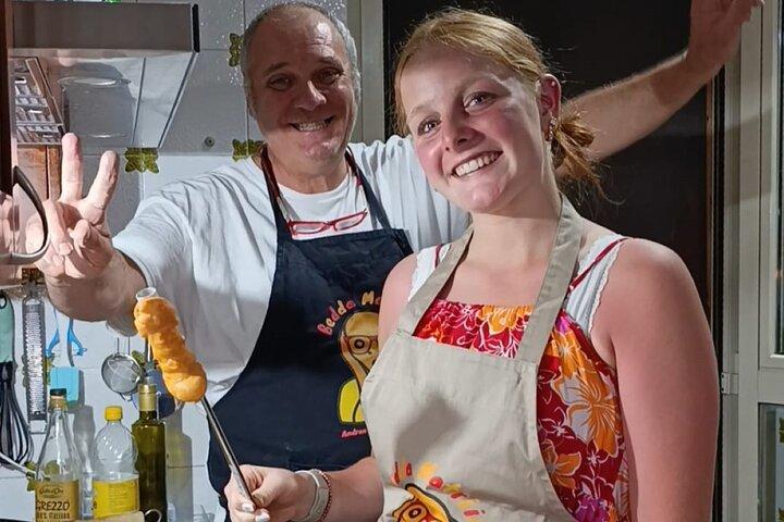 有名イタリア人シェフによるパレルモのシチリア料理教室