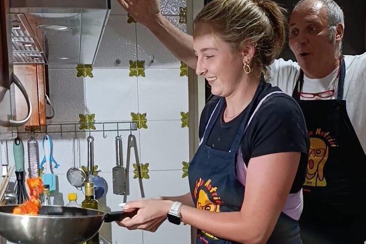 有名イタリア人シェフによるパレルモのシチリア料理教室