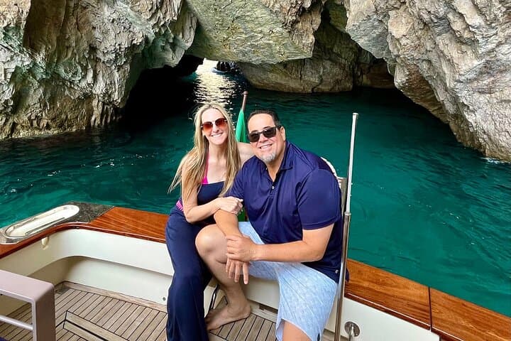 Private Boat Tour from Naples to Capri Onboard Tornado 50