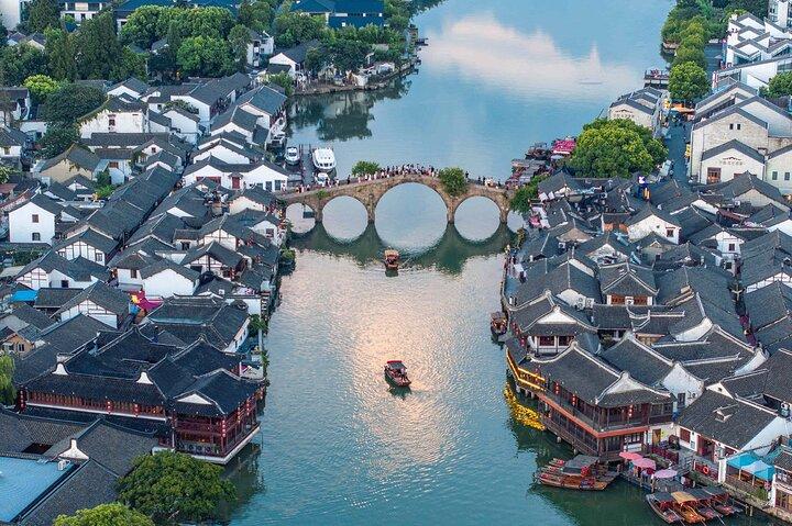 Shanghai Private kundenspezifische Zhujiajiao Wasserstadt Halbtagestour