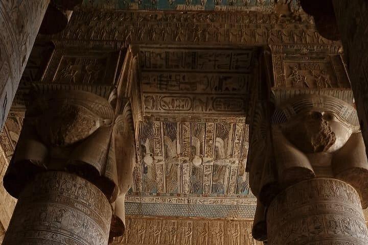 Privat halvdag i Dendera-templet fra Luxor