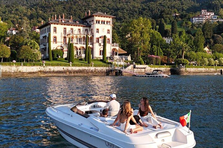 Private Bootstour auf dem Comer See mit Halt in Bellagio oder Varenna