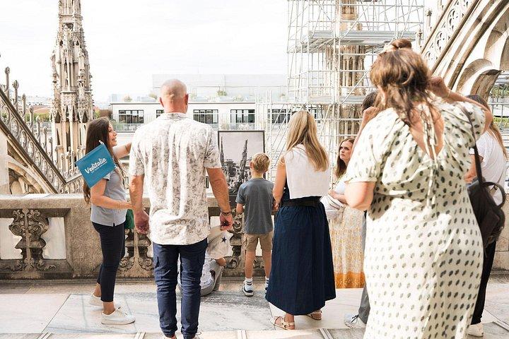 ミラノ：スキップ・ザ・ライン・ドゥオーモ屋上ガイドツアー