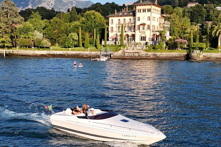 Private Bootstour auf dem Comer See mit Halt in Bellagio oder Varenna