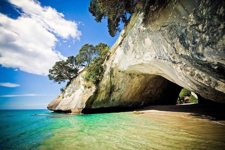 Cathedral Cove & Hot Water Beach mit Mittagessen ab Auckland
