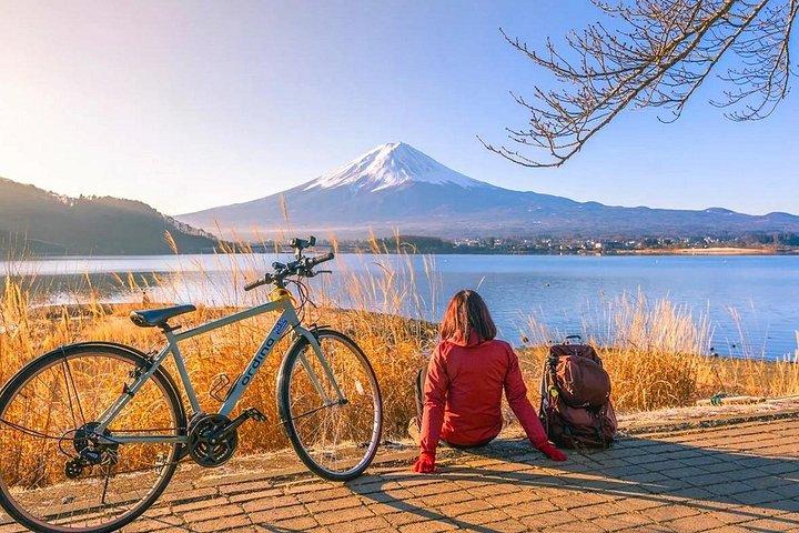 富士山ツインレイクサイクリングツアー押野八海＆新倉山公園