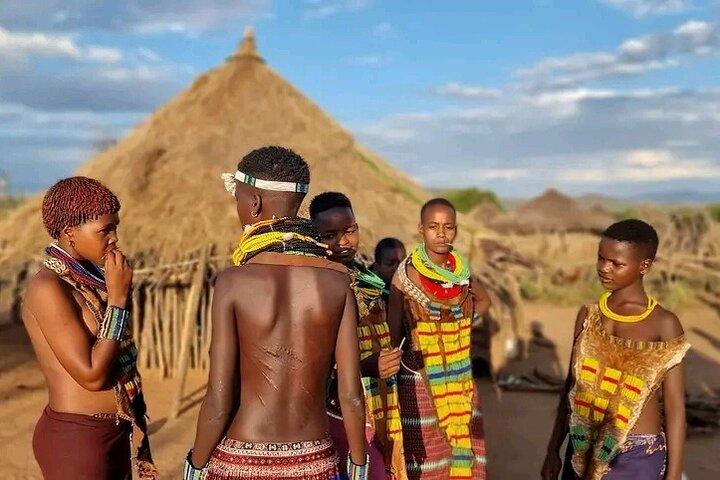Omo Valley stammar och traditioner i 6 dagar