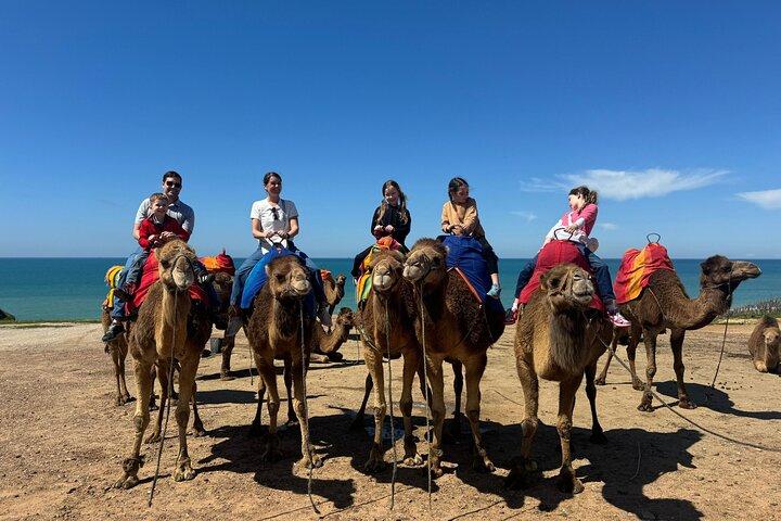 Sunset Camel Ride em Tânger com Cap Spartel & Hercules Caves