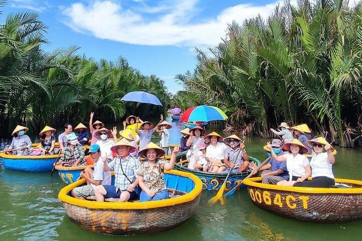 Hoi An Coconut Boat Ride e esperienza di creazione di lanterne