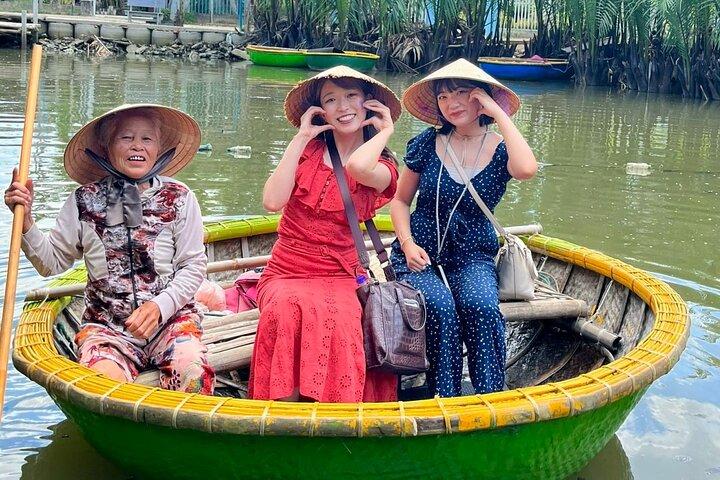 Hoi An Coconut Boat Ride e esperienza di creazione di lanterne