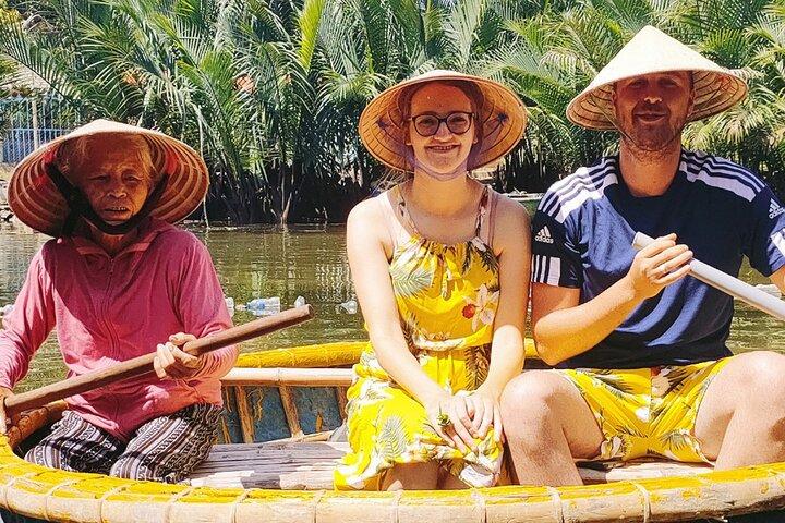 Hoi An Coconut Boat Ride e esperienza di creazione di lanterne