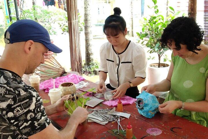 Hoi An Coconut Boat Ride e esperienza di creazione di lanterne