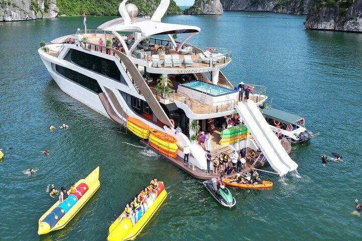 De Hanoi para Cat Ba Island & Lan Ha Bay: Cruzeiro panorâmico, Ciclismo, Almoço
