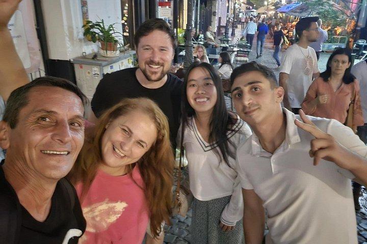 Bukarest historisk mattur i gamla centrum