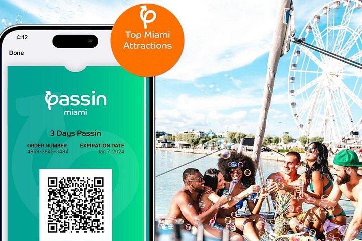 Passin Miami: 30以上のアトラクション、eSIM＆片道空港送迎が無料