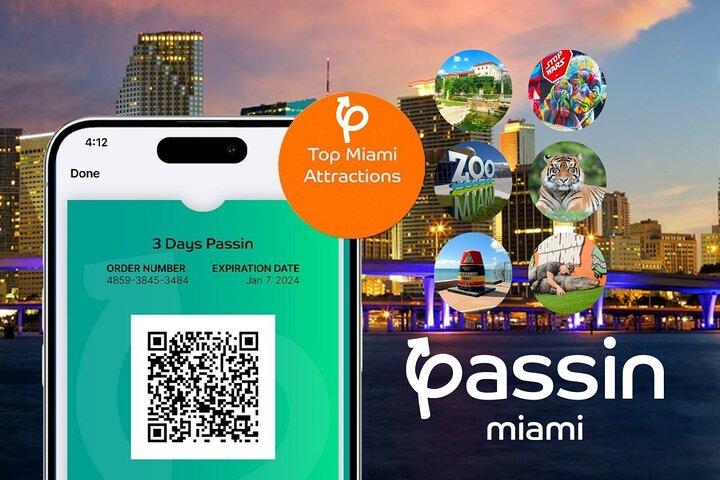 Passin Miami: 30以上のアトラクション、eSIM＆片道空港送迎が無料