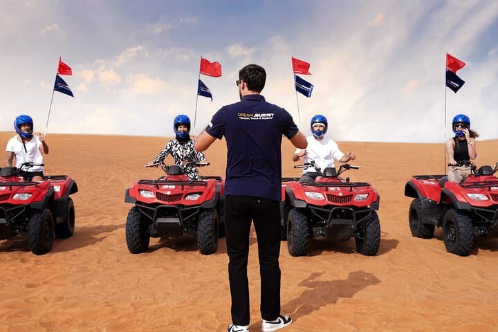 Dubai Desert Safari - Sandboarding, Quad Bike & BBQ Options