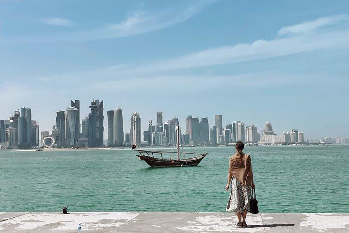 Halvdags Premium Doha City Tour Souq Waqif Perlen og Katara