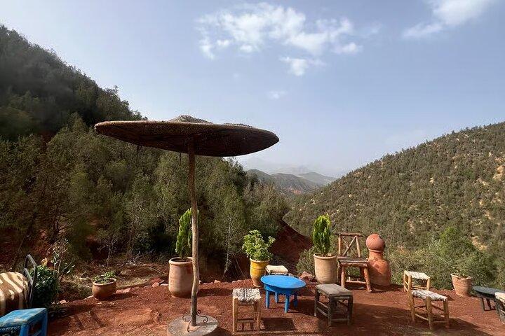 Marrakech: Atlas Mountains, Ourika Valley, Waterfall & Almoço