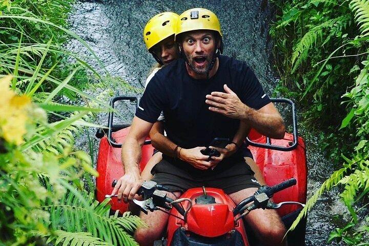 Bali Quad Bike Adventure e Ubud Tour privato di un giorno