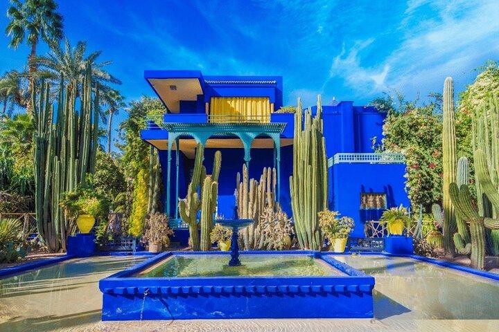 Majorelle garden, berber Museum & St Laurent round trip & tickets