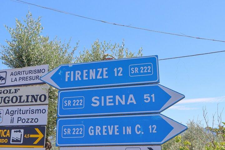 Excursion d'une demi-journée de Florence dans le Chianti avec dégustations de plats toscans