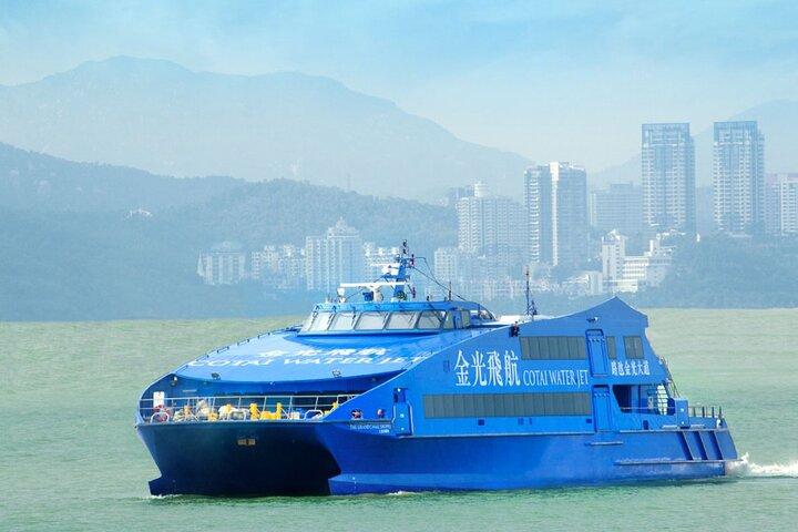 Bilhetes de ferry entre Hong Kong Island e Macau