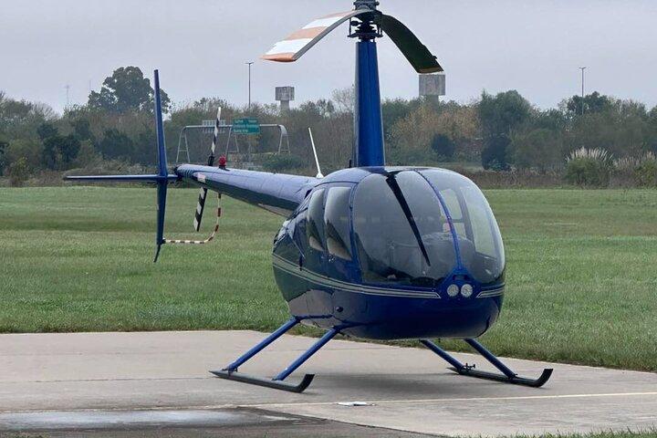 Helikopteröverflygning i Buenos Aires